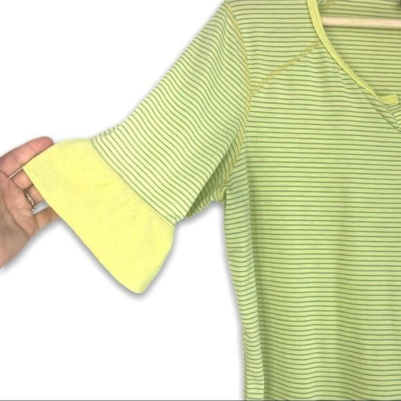 Marmot Striped Frilly Cuff T-Shirt - Picture 3 of 8